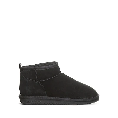 Women's Kiara Suede & Wool-Blend Ankle Booties