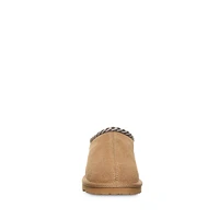 Kid's Tabitha Suede & Wool-Blend Slippers