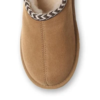 Kid's Tabitha Suede & Wool-Blend Slippers