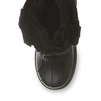 Kid's Kirsten Faux Leather & Fur Waterproof Winter Boots