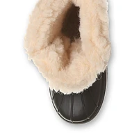 Bottes d’hiver imperméables en similicuir et similifourrure Kirsten pour enfant