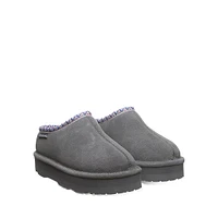 Kid's Martis II Suede & Wool-Blend Slippers