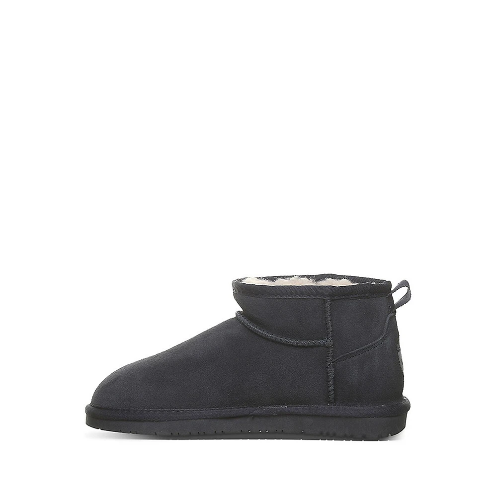 Women's Kiara Suede & Wool-Blend Ankle Booties