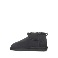 Women's Kiara Suede & Wool-Blend Ankle Booties