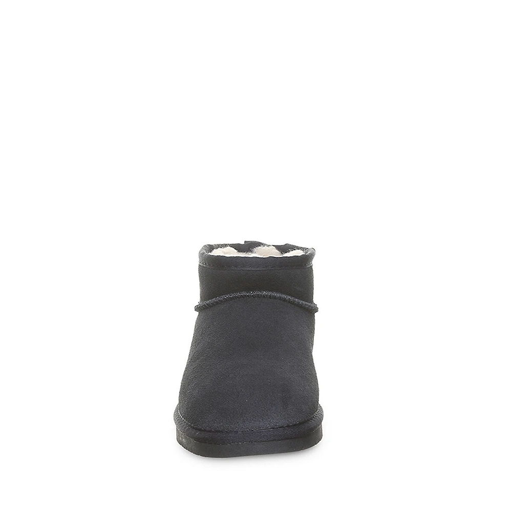 Women's Kiara Suede & Wool-Blend Ankle Booties