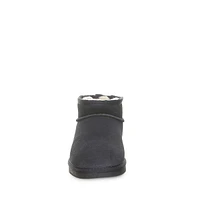Women's Kiara Suede & Wool-Blend Ankle Booties