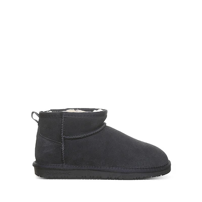 Women's Kiara Suede & Wool-Blend Ankle Booties