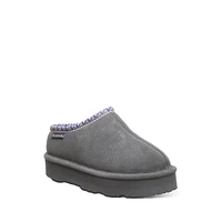 Kid's Martis II Suede & Wool-Blend Slippers