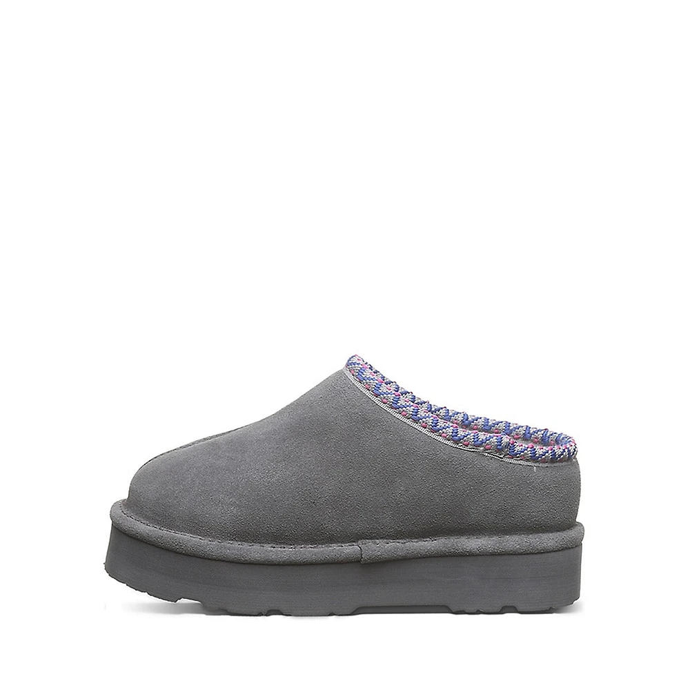 Kid's Martis II Suede & Wool-Blend Slippers