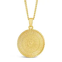 Gold Medallion Necklace