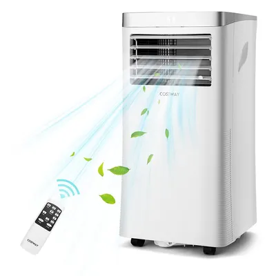 8000 Btu Portable Air Conditioner 3-in-1 Air Cooler With Remote Control