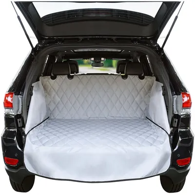 Cargo Liner For Suv's And Cars, Waterproof Material, Non Slip Backing, With Side Walls Protectors, Extra Bumper Flap Protector, Large Size - Universal Fit