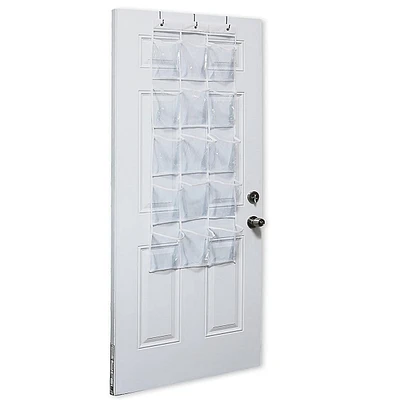 Door Hanging Pantry Organizer Waterproof Crystal Clear