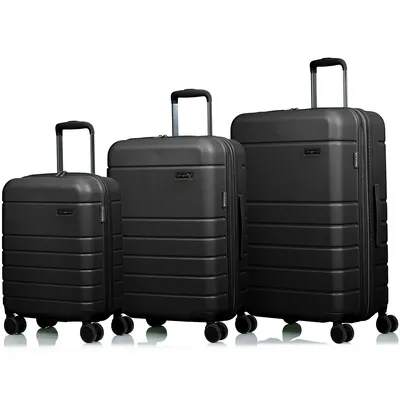 Linen Collection 3pc Luggage Set