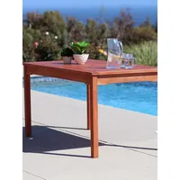 Malibu Patio Rectangular Dining Table