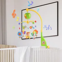 Baby Mobile for Crib, Nursery Mobiles with Music, Timer & 3 Modes