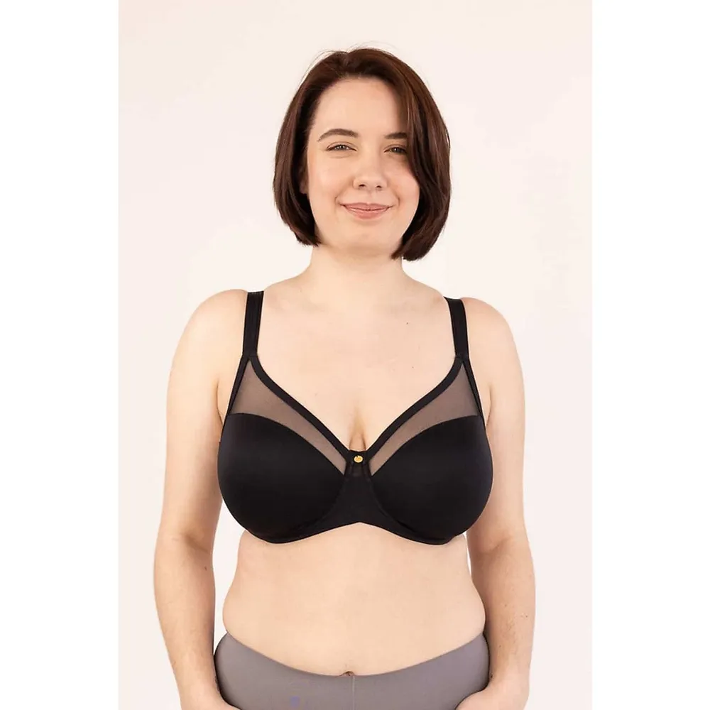 UNDERSTANCE Spacer Air Shea Flexwire Molded Unlined Bra, D-h Cup