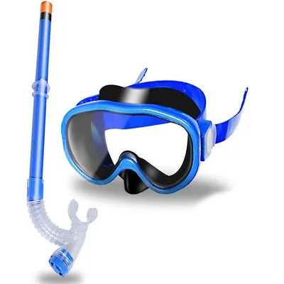 Diving Gear Kit Snorkel Set Anti-fog Swimming For Each Eye Anti-fog Swimming Goggles