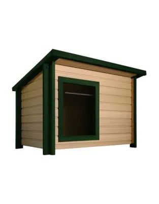 Rustic Lodge Style Dog House