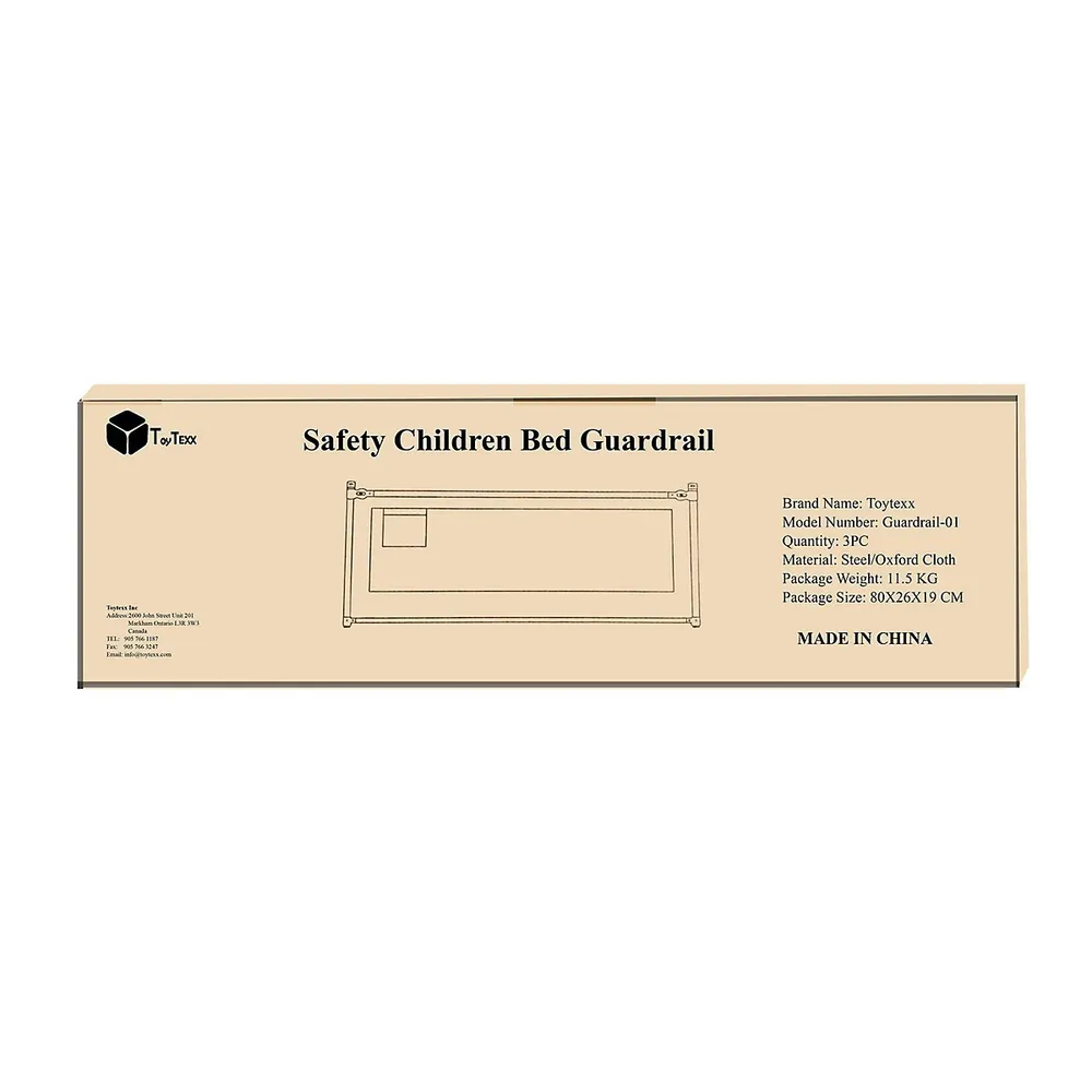 Safety Children Bed Guardrail – Toytexx