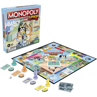 Monopoly Junior: Bluey Edition Board Game