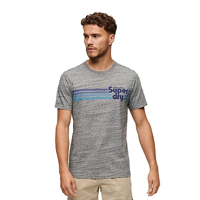 Terrain Striped Logo T-shirt