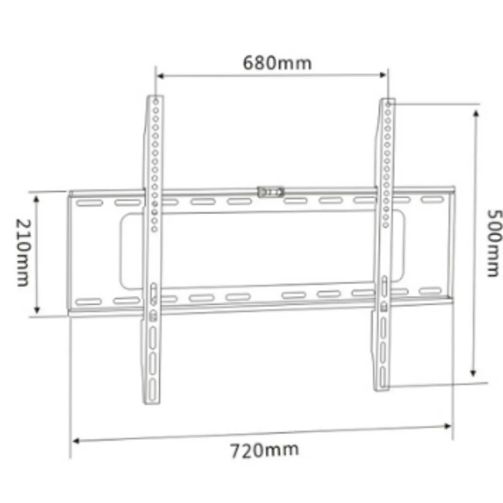 23”-80” Inches Heavy Duty Tv Mounts, Tv Wall Mount Bracket, Holds Up To 165lbs Max Vesa To 600x400mm