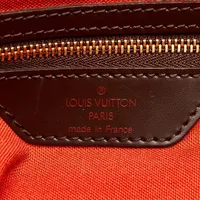 Pre-Owned Louis Vuitton Chelsea Damier Ebene Brown 