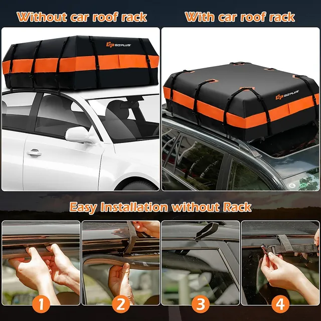 Universal Roof Rack Basket Car Top Luggage Carrier Cargo Holder Travel 48''  x 40