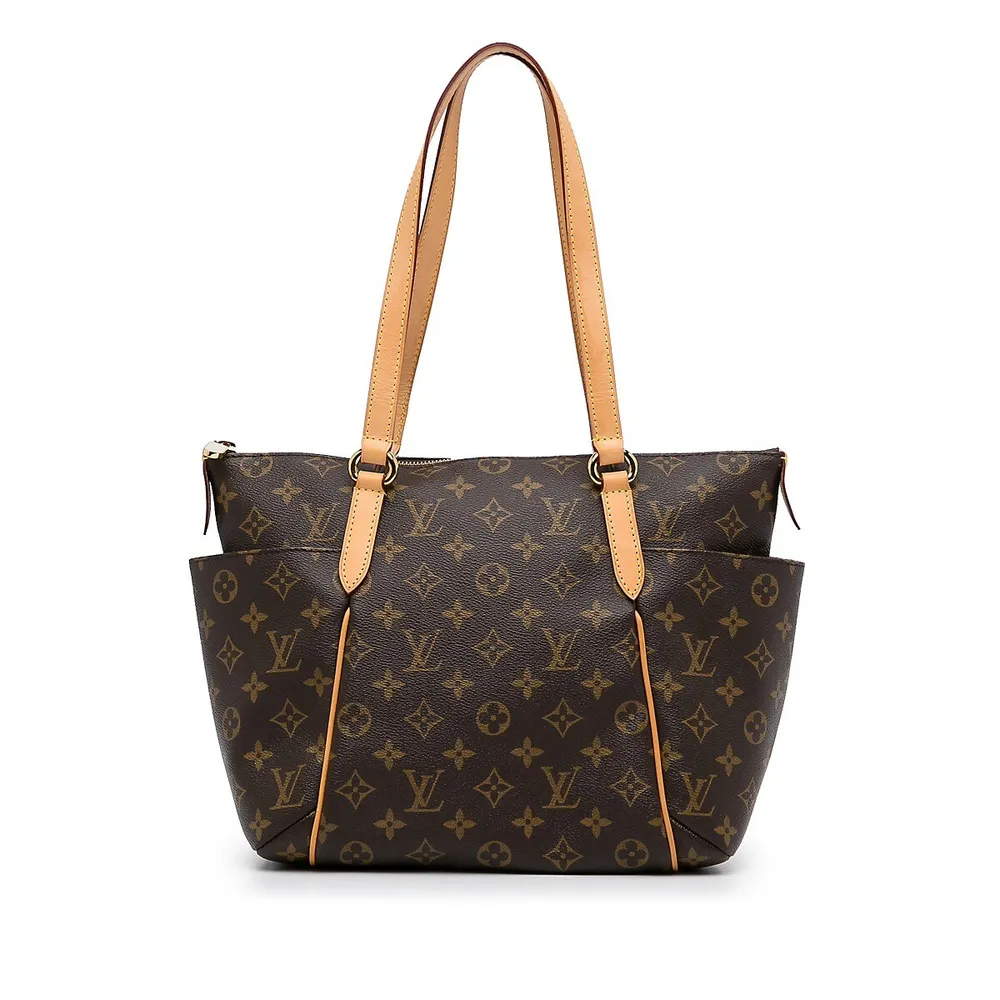 Pre-Owned Louis Vuitton Reporter Monogram PM Brown 