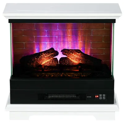 Electric Fireplace Stove 1400w Freestanding Fireplace Heater