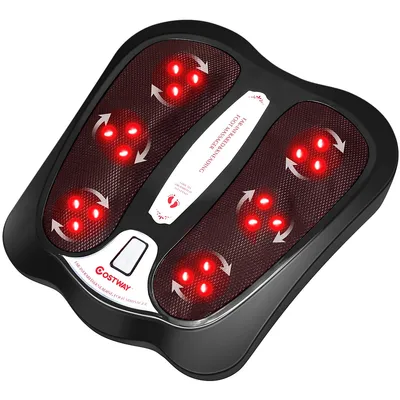 Foot Massager With Shiatsu Heated Electric Kneading & Back