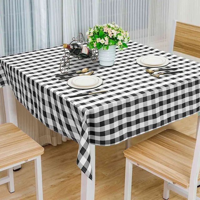 Spandex Fitted Rectangular Stretchable Fabric Table Cloth for Party, 2  PCS/Pack - LIVINGbasics®