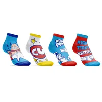 Captain Underpants Symbols 4 Pack Kids Socks