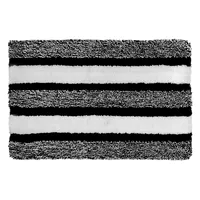 Microfibre Striped Bath Mat () (20 X 32