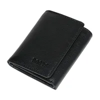 Leather Rfid Trifold Wallet