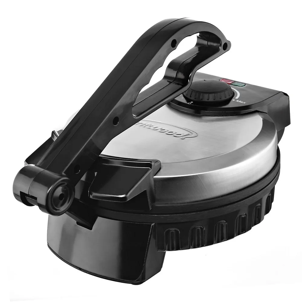 Brentwood 8" Stainless Steel Non-stick Electric Tortilla Maker