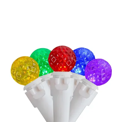 50 Count Led G12 Berry Christmas Lights