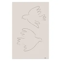 Two Doves Wall Art