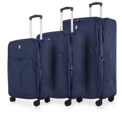 Tripletta 3 Pc (20", 26", 30") Travel Luggage Suitcase Set
