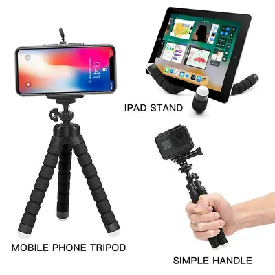 Tripod Camera Stand Adjustable For Android Ios
