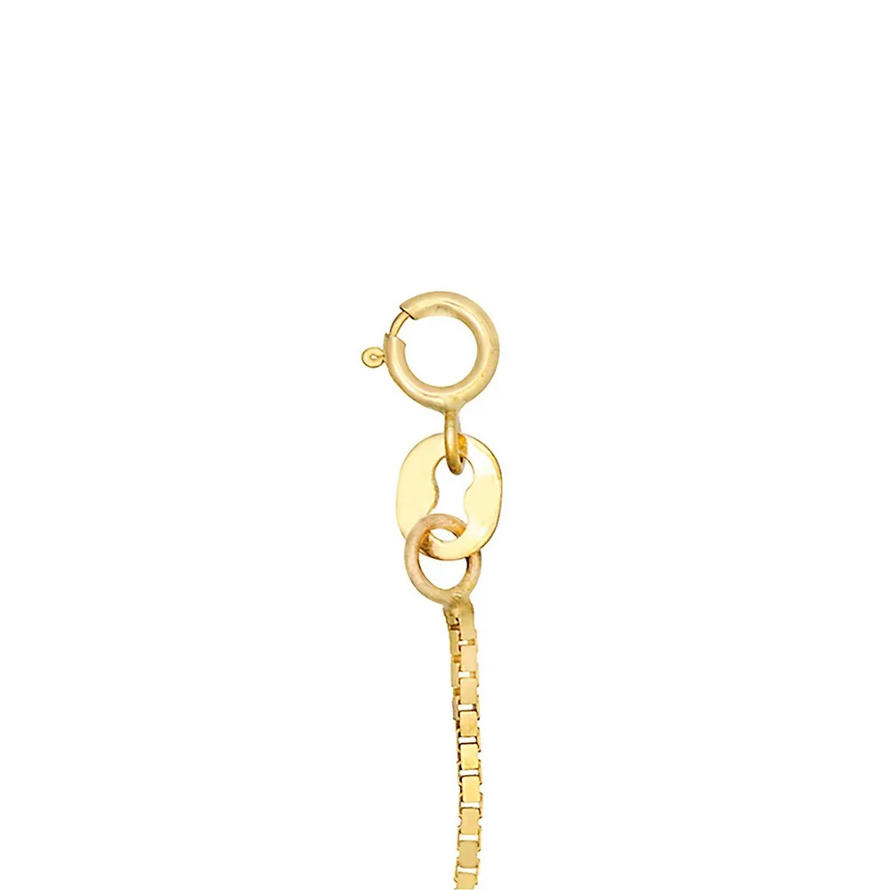 10kt Light Venetian Yellow Necklace Chain