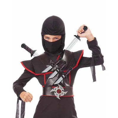 Stealth Ninja Weapons Belt Child