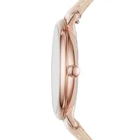 Women's Jacqueline Three-hand Date, Rose Gold-tone Stainless Steel Watch