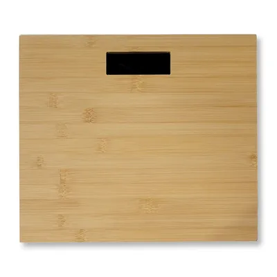 Bathroom Scale/digital Scale, Maximum Capacity Of 330lbs, Made Of Bamboo