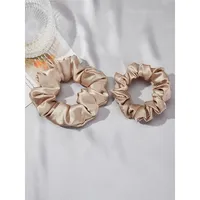 Set Of 4 Pure Mulberry Silk Scrunchies