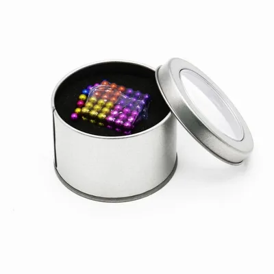 216pcs Magic Bucky Balls Rainbow Magnetic Beads For Stress Relief