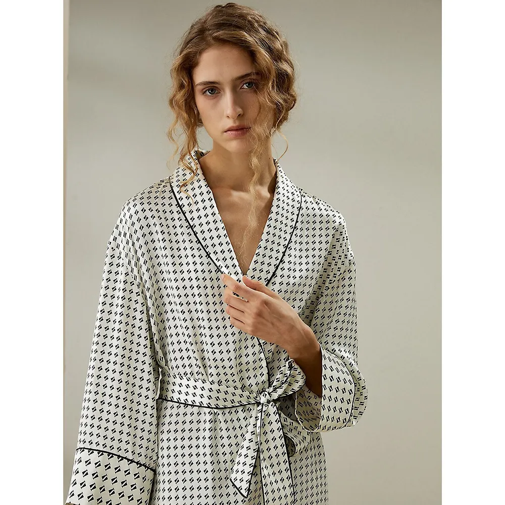 The Pena Robe With Pants For Women