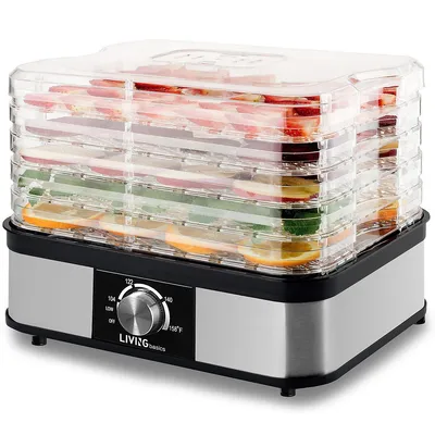 5-tray Electric Food Dehydrator Machine with Temperature Control