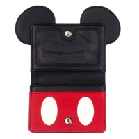 Mickey Mouse Big Ears Faux Leather Womens Bifold Wallet